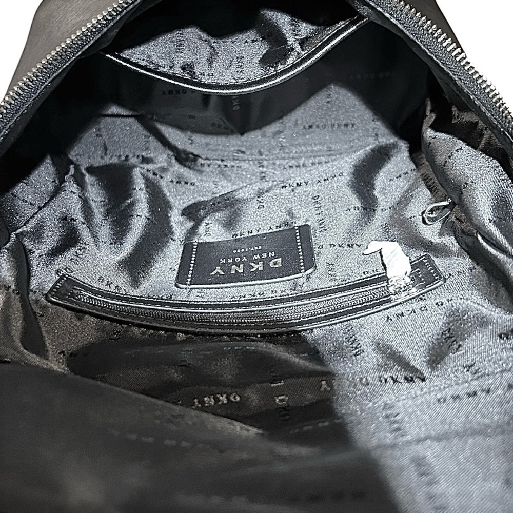 DKNY Black BRYANT Backpack. NEW - Picture 10 of 12